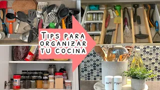 Tips Para Organizar Tu Cocina | Limpieza y Depuración En Mi Cocina | Ideas De Organización