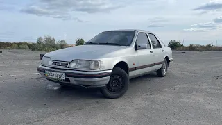 FORD SIERRA ЗА 500$, ЩО МОЖЕ СТАРИЙ ФОРД??? ОБЗОР НА FORD SIERRA 2.0 DOHC 1992 ДРИФТ КОРЧ ЗА 500$