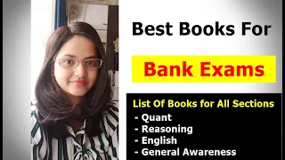 Best Books for Bank Exams-By A Bank PO || Complete Booklist For All The Sections