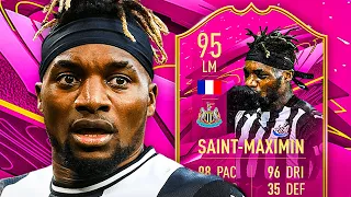 THE RETURN OF GUCCI! 😍 95 FUTTIES SAINT-MAXIMIN PLAYER REVIEW! - FIFA 21 Ultimate Team