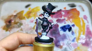 Painting Mad Hatter from Wonderland's War - Short clip