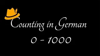 Count in German from 1 to 1000 - Numbers Pronunciation