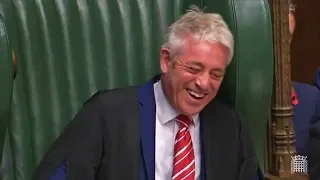 Speaker Bercow's emotional farewell after his last PMQs