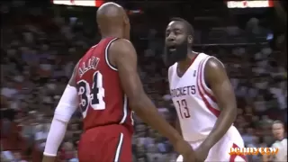 James Harden Trash Talk to Ray Allen "You're the greatest of all-time, but this is my time!"