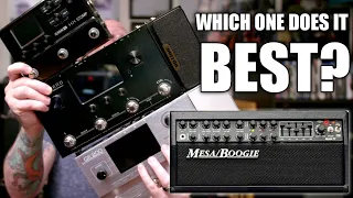 Mesa Boogie Mark IV | Comparing the Mark IV on the HX Stomp , Ampero , Axe Fx 3 and GE200