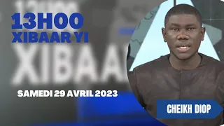 🔴TFM LIVE : Xibaar yi 13H du 29 Avril 2023 présenté par Cheikh Diop