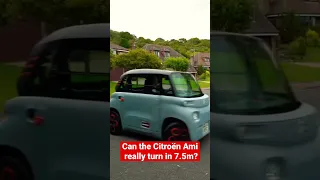 Can the Citroën Ami really turn in 7.5m?