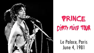 Prince live Dirty Mind Tour - Théâtre Le Palace, Paris, France (June 4, 1981)