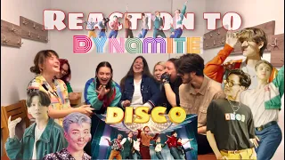 KPOP COVER TEAM REACT TO BTS - ‘DYNAMITE’ Official MV | ( K.O.T Cafe) Latvia