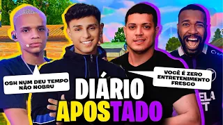 DIÁRIO APOSTADO! NOBRU FICOU BOLADO COM FRESCO KKK! 2 BOOYAH COM + DE 50 KILLS! FT. CEROL, GORILA!