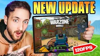 WARZONE MOBILE 120 FPS UPDATE! (Pre Global Launch Update)