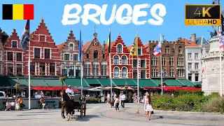 BRUGES | BELGIUM Walking Tour 4k60fps مدينة بروج - بلجيكا 2021