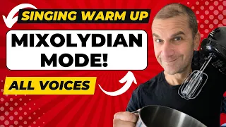 Singing Warm Up - Mixolydian Mode - All Voices