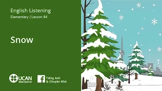 Learn English Listening | Elementary - Lesson 84. Snow