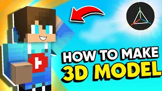 Minecraft Character Modelling is EASY! 🤯 in Prisma 3D Full Tutorial in Hindi