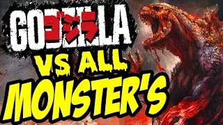 GODZILLA: The Game - Godzilla 2015 Vs. ALL MONSTERS UNLOCKED [HD] "Godzilla the game"