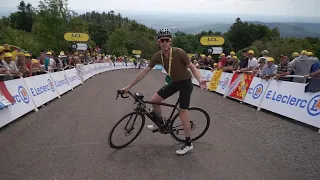 Ride Along On The La Super Planche Des Belles Filles | 2022 Tour de France Stage 7