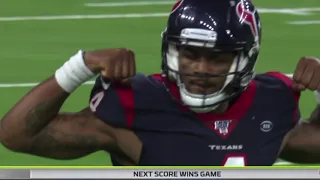 Deshaun Watson Makes Magical play to win the game against Bills | NFL | Texans vs Bills