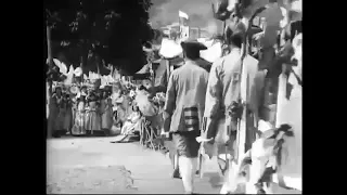 Montreux, Fêtes Des Narcisses. Marquises Dans Leurs Chaises A Porteurs (1900)