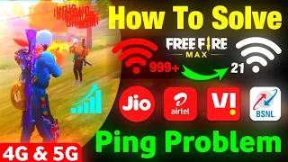 Free Fire Ping Problem 💯 Solution | Free Fire Network Problem | FF Network Problem | FF Ping Problem