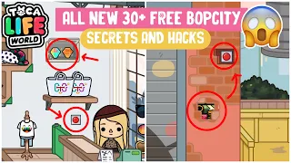 🤯All New 30+ Free Bopcity Secrets And Hacks 🌍in Tocalifeworld | Toca Boca Secrets | Free Secrets