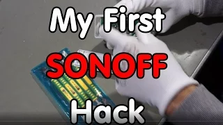#93 Remote Motion Detector Using a Hacked SONOFF Switch for Home Automation Projects
