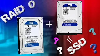 Два HDD в RAID 0 =SSD или нет?