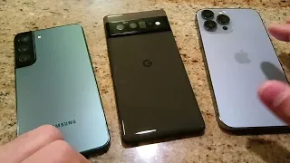 Samsung Galaxy S22 Plus vs Google Pixel 6 Pro vs Apple iPhone 13 Pro Max ( Which One is For You? )