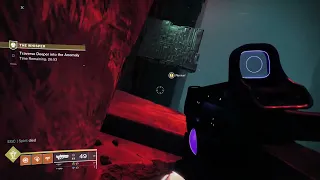 Destiny 2 whisper of worm gun ( Warlock parkour fun )