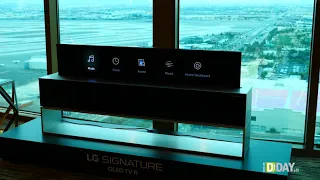 Anteprima video OLED R, il TV arrotolabile di LG