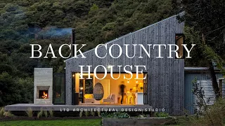 A Modern Take on the Back Country Hut: The Design of a Secluded House in New Zealand