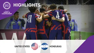 Concacaf Under-20 Championship 2022 Highlights | United States vs Honduras