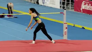 High Jump W Daniela Stanciu (Romanian INDOOR National Championships)