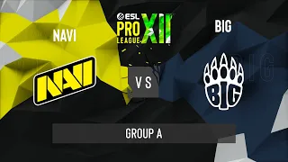 CS:GO - BIG vs. Natus Vincere [Nuke] Map 2 - ESL Pro League Season 12 - Group A - EU