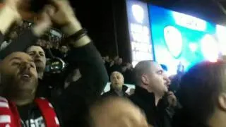 Man United fans at Leeds away 20/9/11