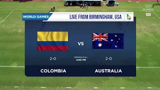 Colombia - Australia Game 11 Ultimate Frisbee World Games 2022