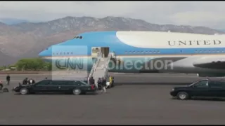 OBAMA LEAVES CALIFORNIA