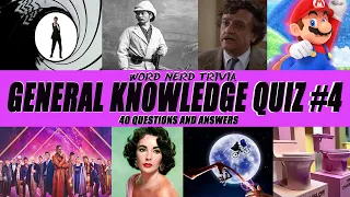 Test your general knowledge with our trivia quiz #4 - 40 Multiple Choice Questions