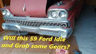 1959 Ford Galaxie Fairlane 500 Preparing for first drive in 14 years