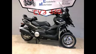 Kymco CV 3 550i ABS - ALLE INFOS - Soundcheck, Noodoe, Walkaround, Schalter, Bedienung, Lichter