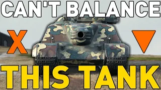 CAN'T BALANCE THIS TANK! - World of Tanks