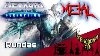 Metroid Prime 3: Corruption - Theme of Rundas 【Intense Symphonic Metal Cover】