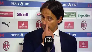 Simone Inzaghi Post Milan-Lazio 3-2 “Rizultato buzardo, Spiaze”