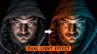 Dual Light Effect In Photoshop (Urdu/Hindi)