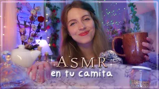 ASMR in YOUR fairytale BED 💜 Your friend prepares you and helps you sleep 🌙 ☁【Personal Attention】#13