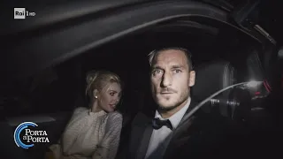 Divorzio Francesco Totti-Ilary Blasi: prima udienza (senza di loro) - Porta a porta 20/09/2023