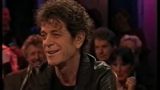 Lou Reed interview for Dutch TV (2001)