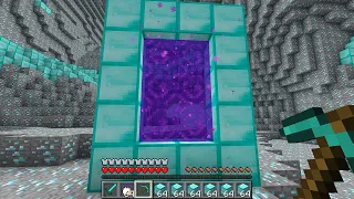 Minecraft UHC but you can make PORTALS from any block...