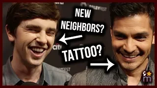 THE GOOD DOCTOR Cast Talk THAT TATTOO, Neighbors & Craziest Medical Cases in Season 1 | Paleyfest