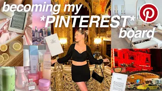 living like my *PINTEREST BOARD* for a day 🎀🎧 | pilates, skincare, brunch, etc!